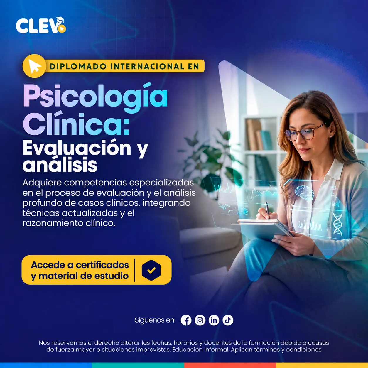 Diplomado en Psicología Clínica: Evaluación y Análisis