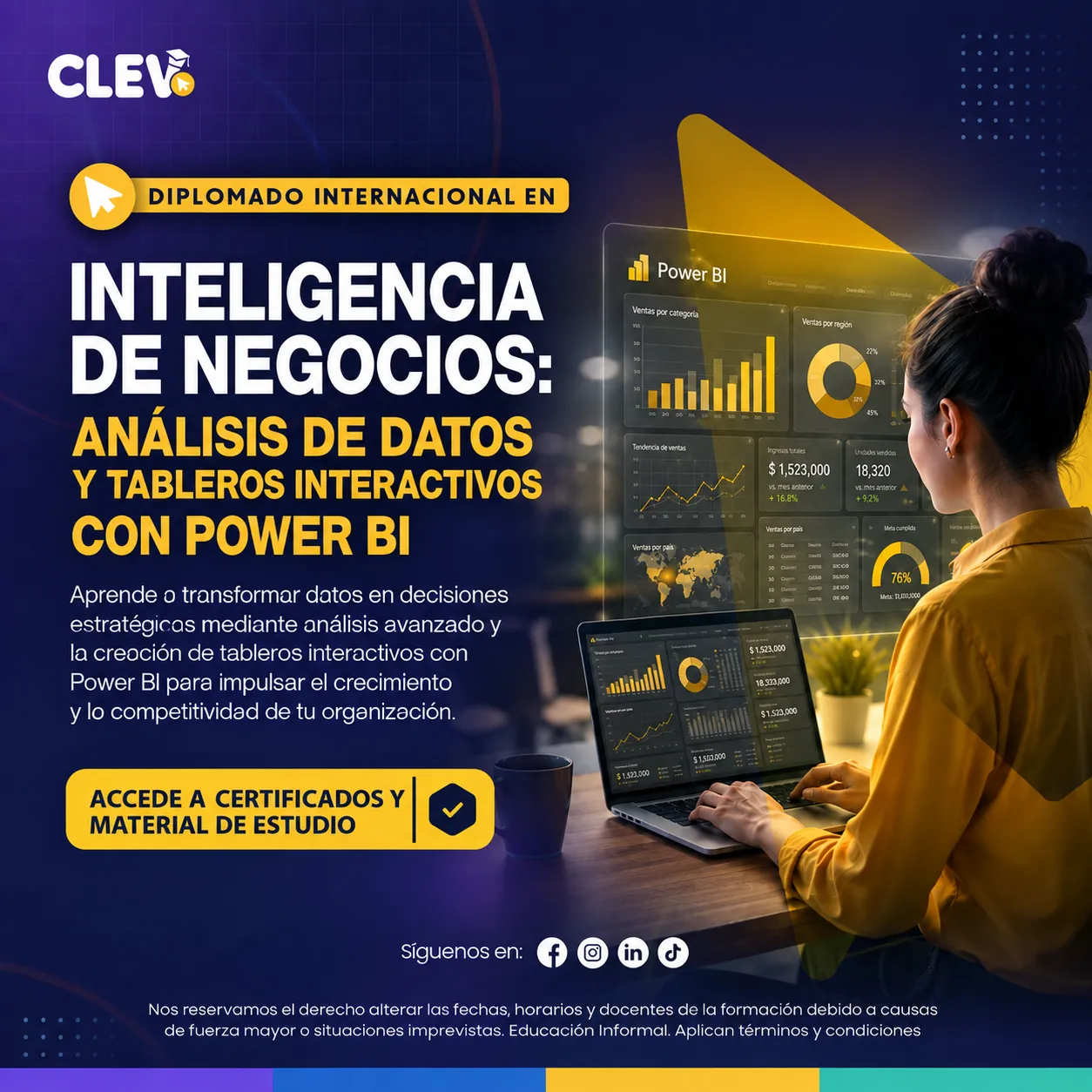 Diplomado en Inteligencia de Negocios: Análisis de Datos y Tableros Interactivos con Power BI