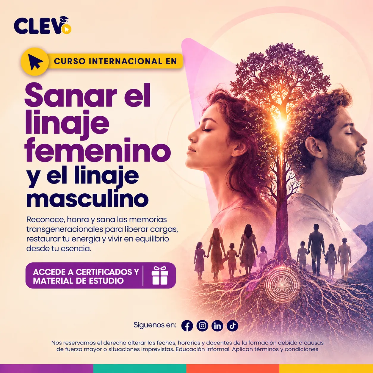 Curso en Sanar el Linaje Femenino y el Linaje Masculino