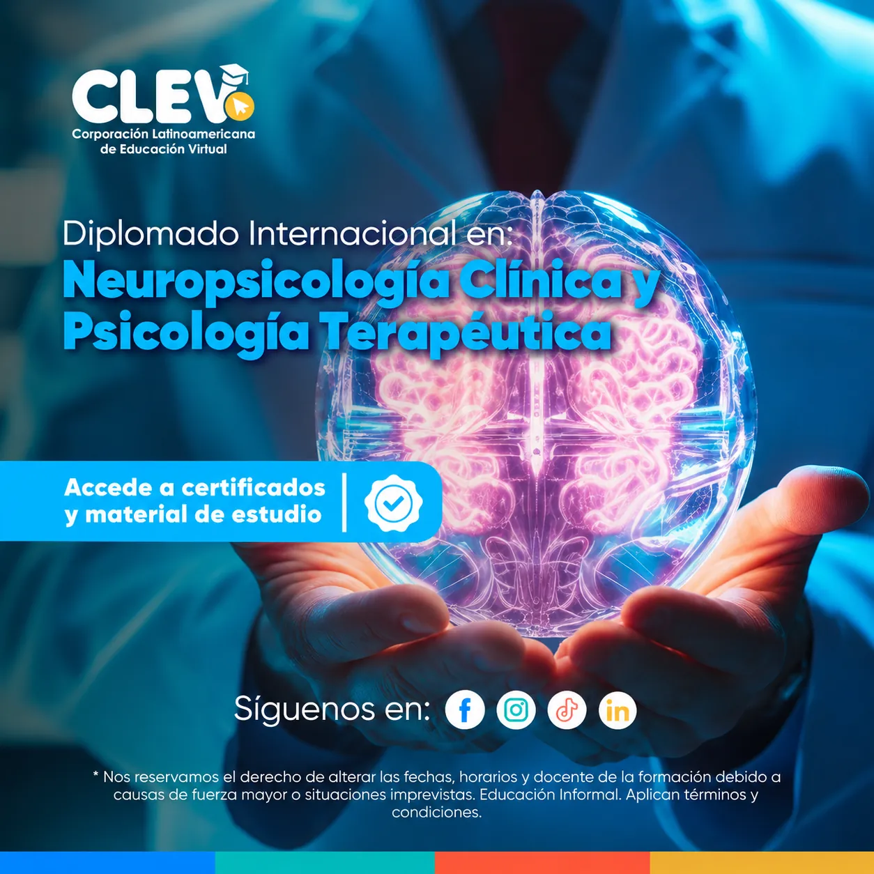 Diplomado en Neuropsicología Clínica y Psicología Terapéutica  