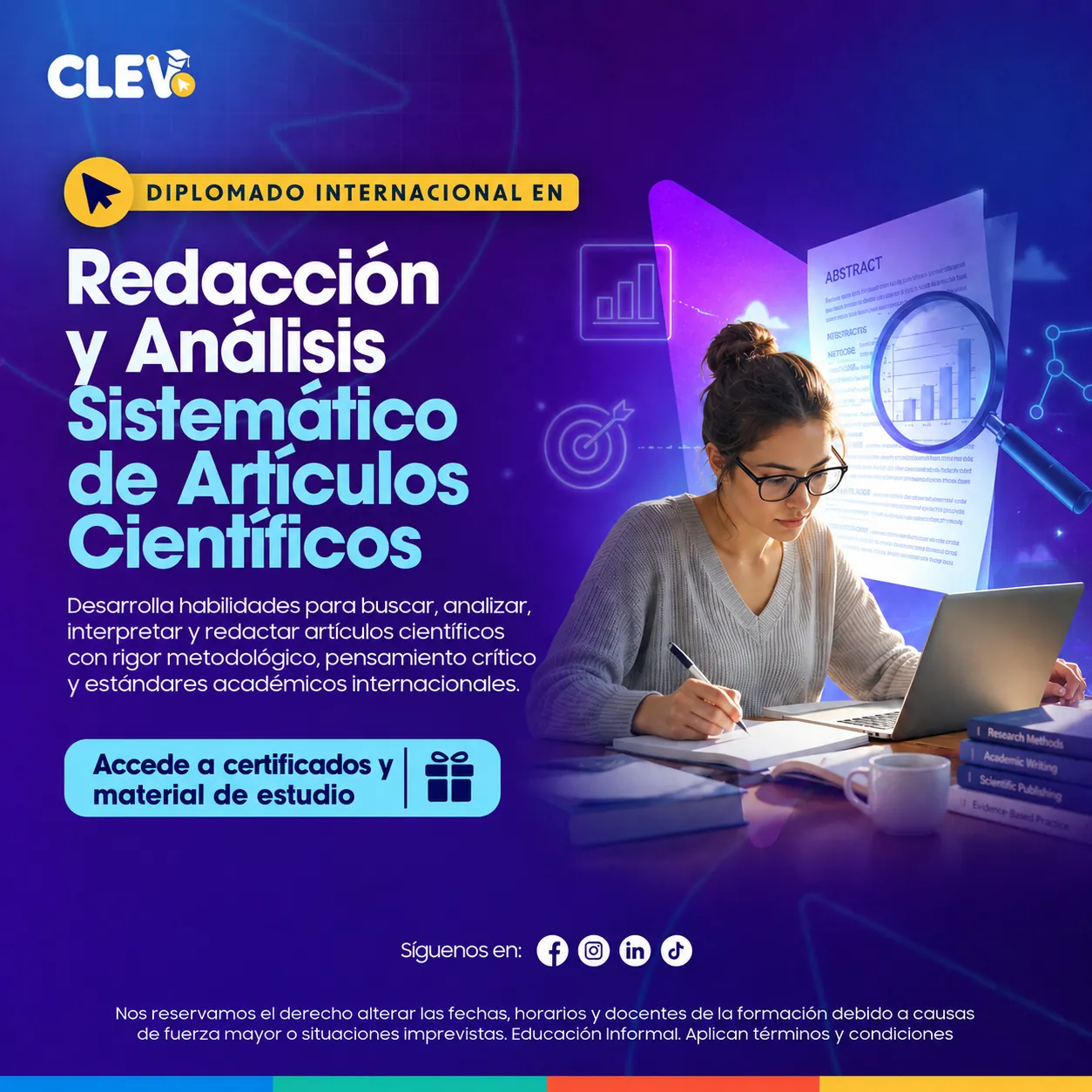 Diplomado en Redacción y Análisis Sistemático de Artículos Científicos con Apoyo de Inteligencia Artificial