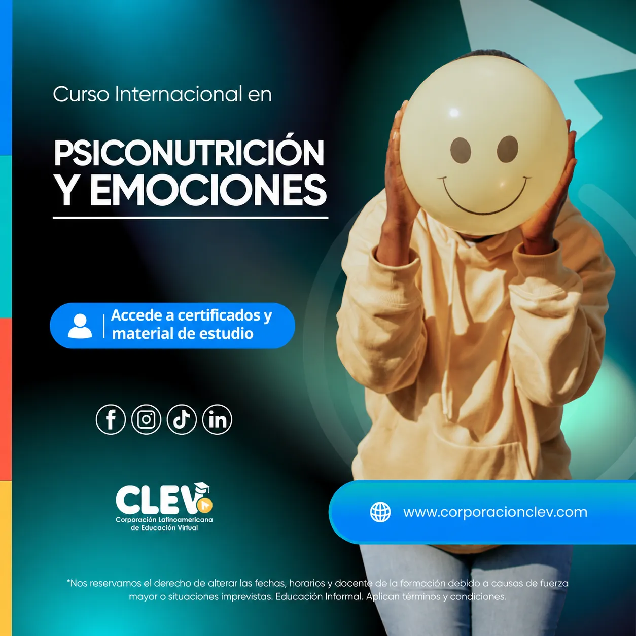 Curso en Psiconutrición y Emociones