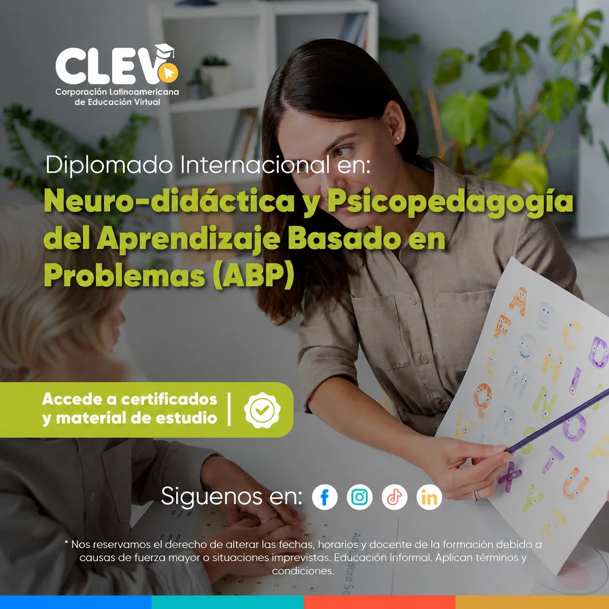 Diplomado en Neuro-didáctica y Psicopedagogía del Aprendizaje Basado en Problemas (ABP)