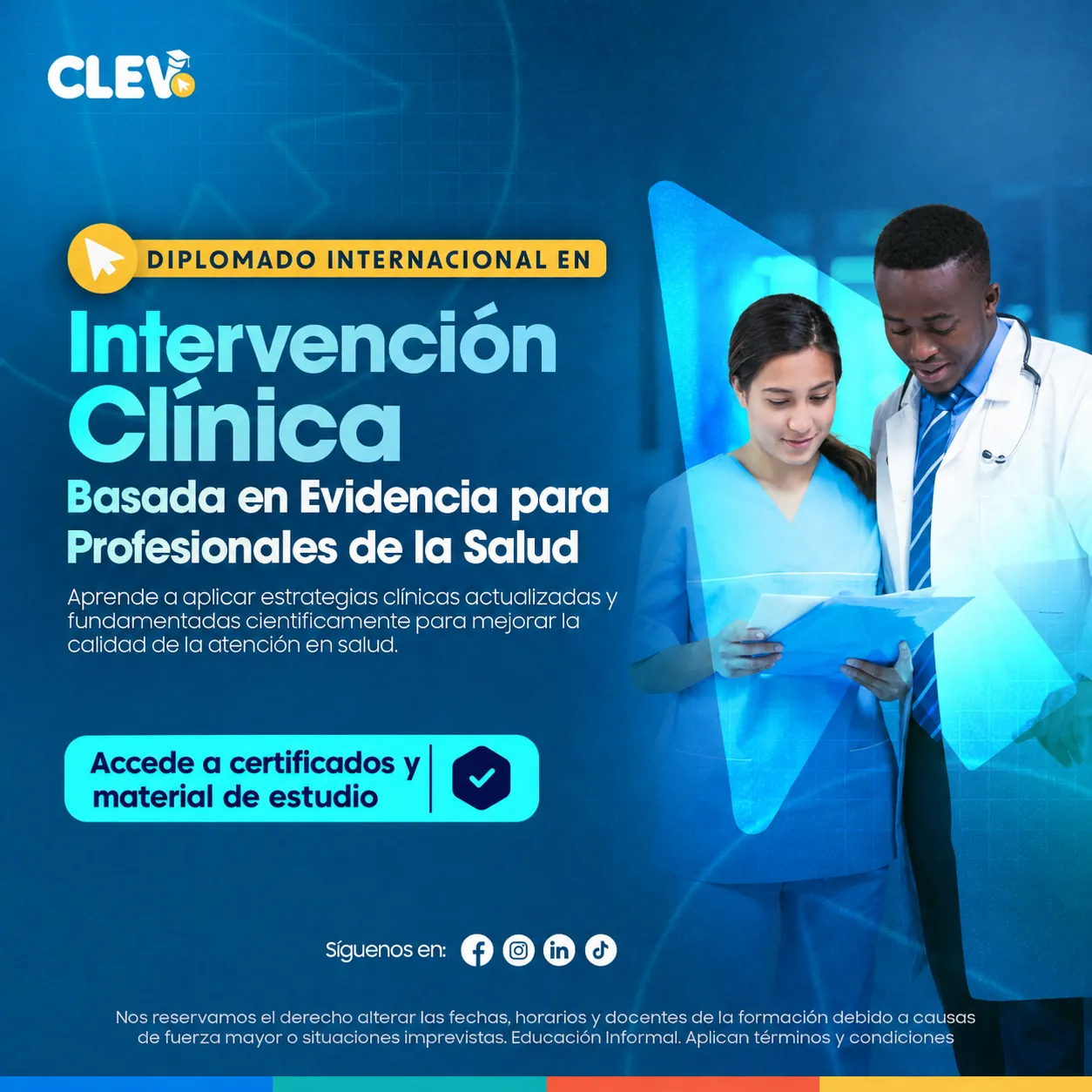 Diplomado en Intervención Clínica Basada en Evidencia para Profesionales de la Salud