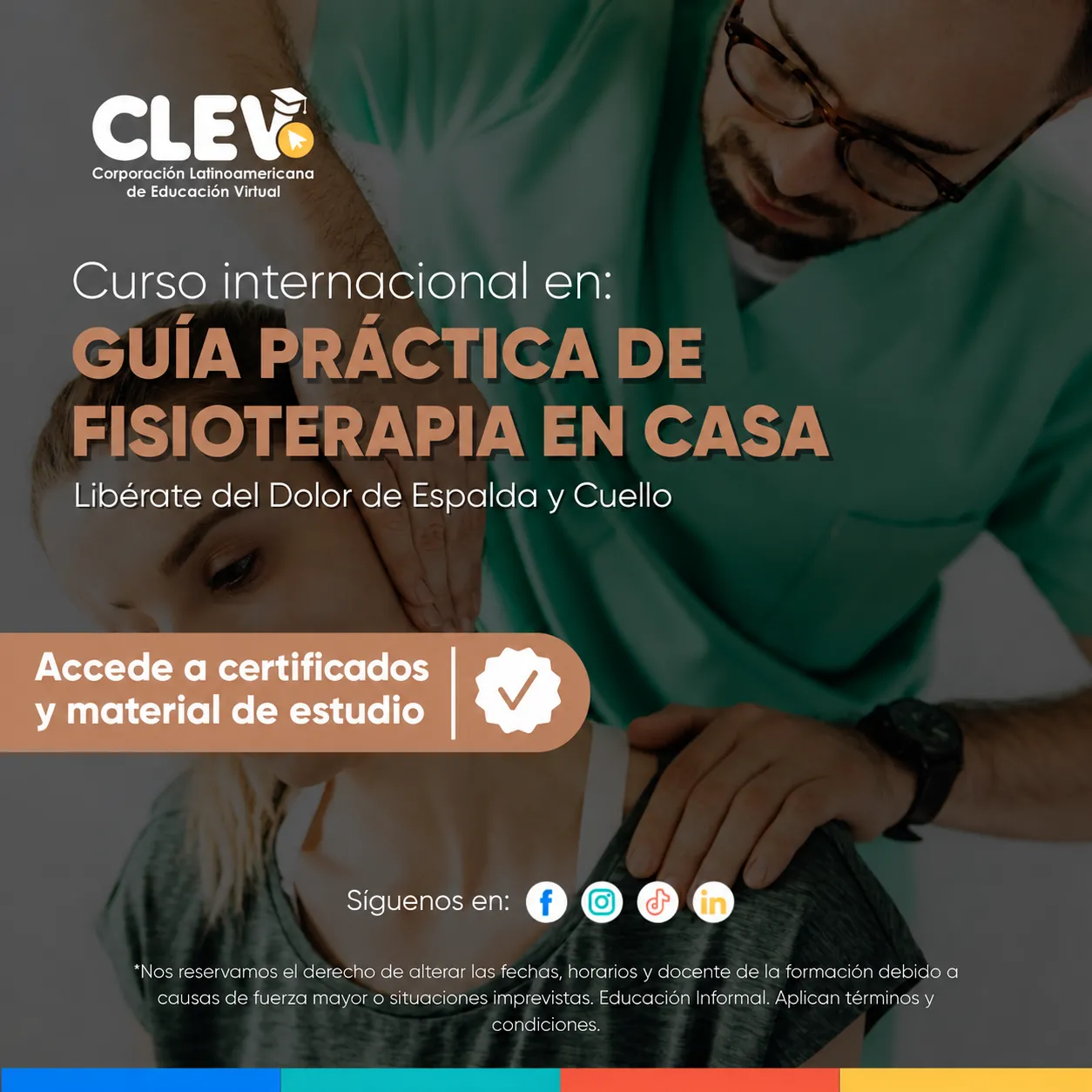 Curso en Guía Práctica de Fisioterapia en Casa: Libérate del Dolor de Espalda y Cuello  