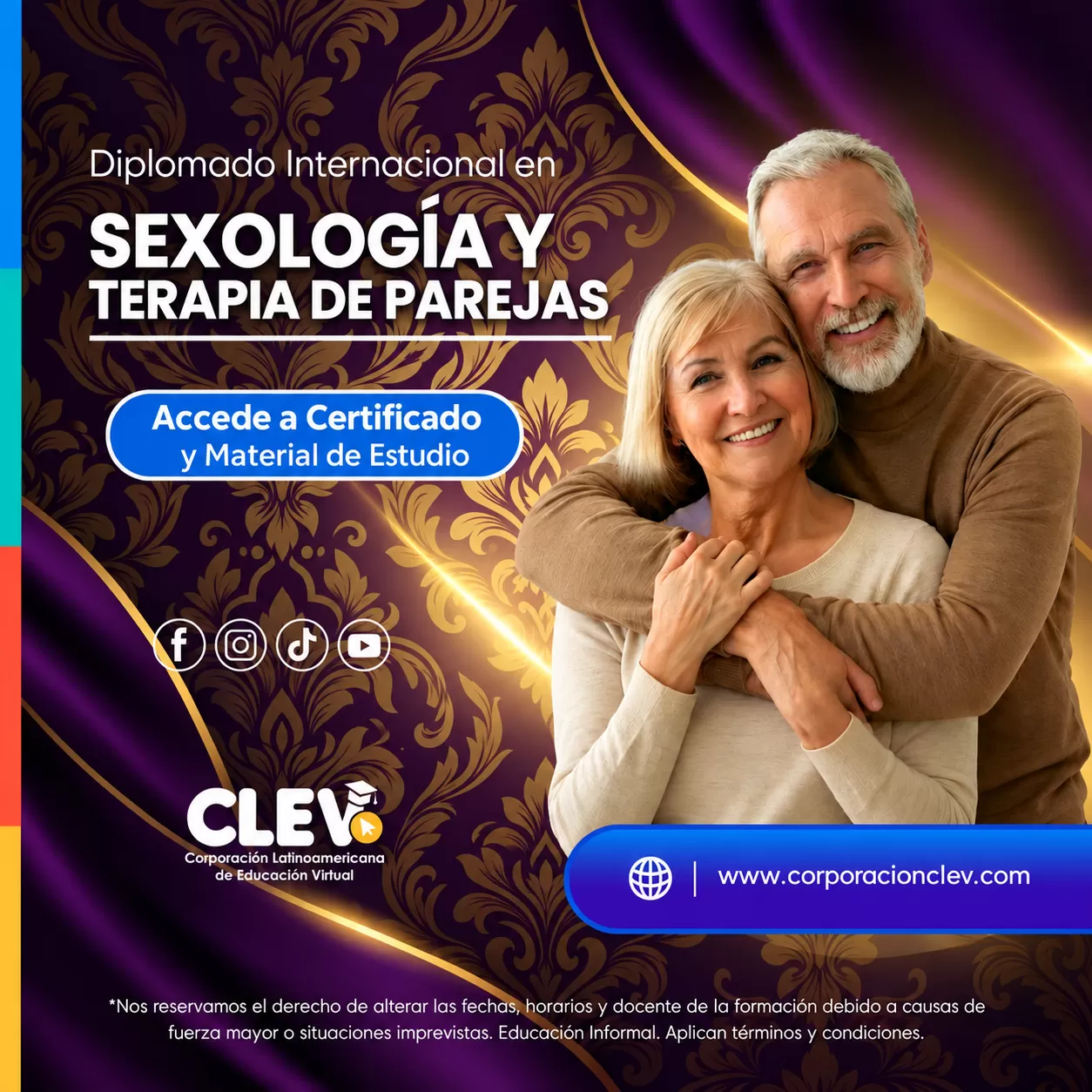 Diplomado en Sexología y Terapia de Parejas