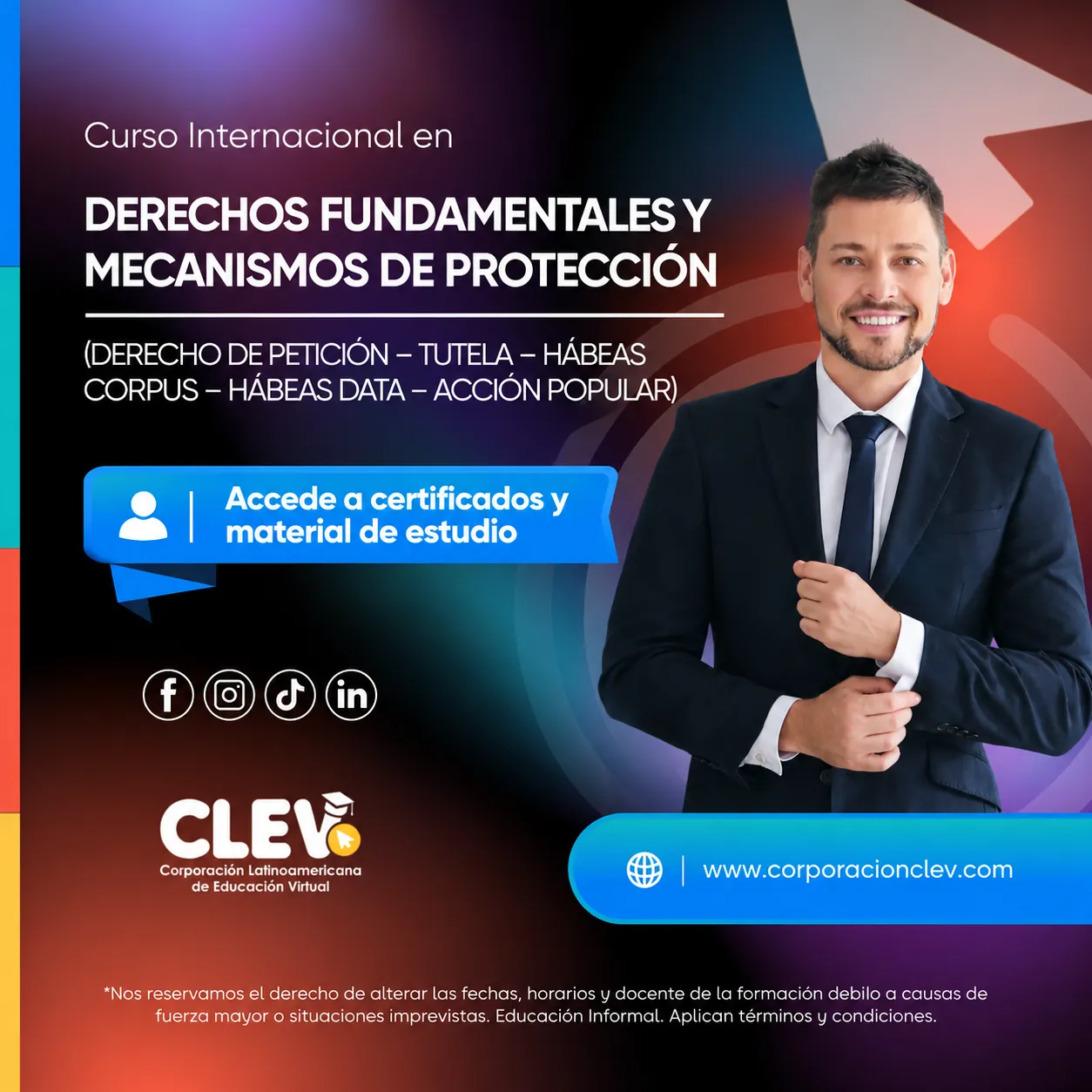 Curso en Derechos Fundamentales y Mecanismos de Protección