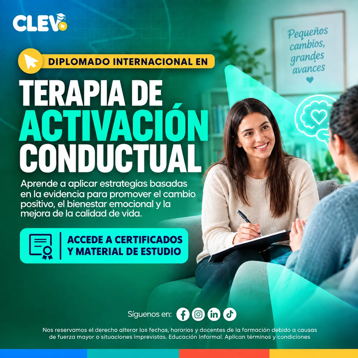 Diplomado en Terapia de activación conductual