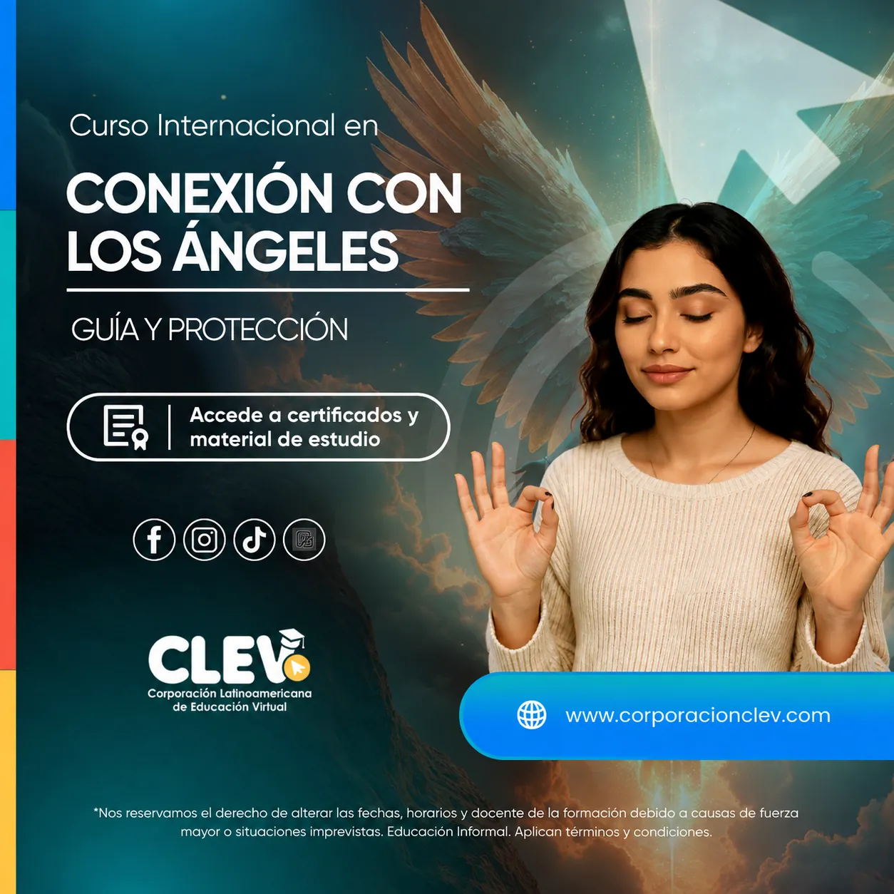 Diplomado en Conexión con los Ángeles: Guía y Protección