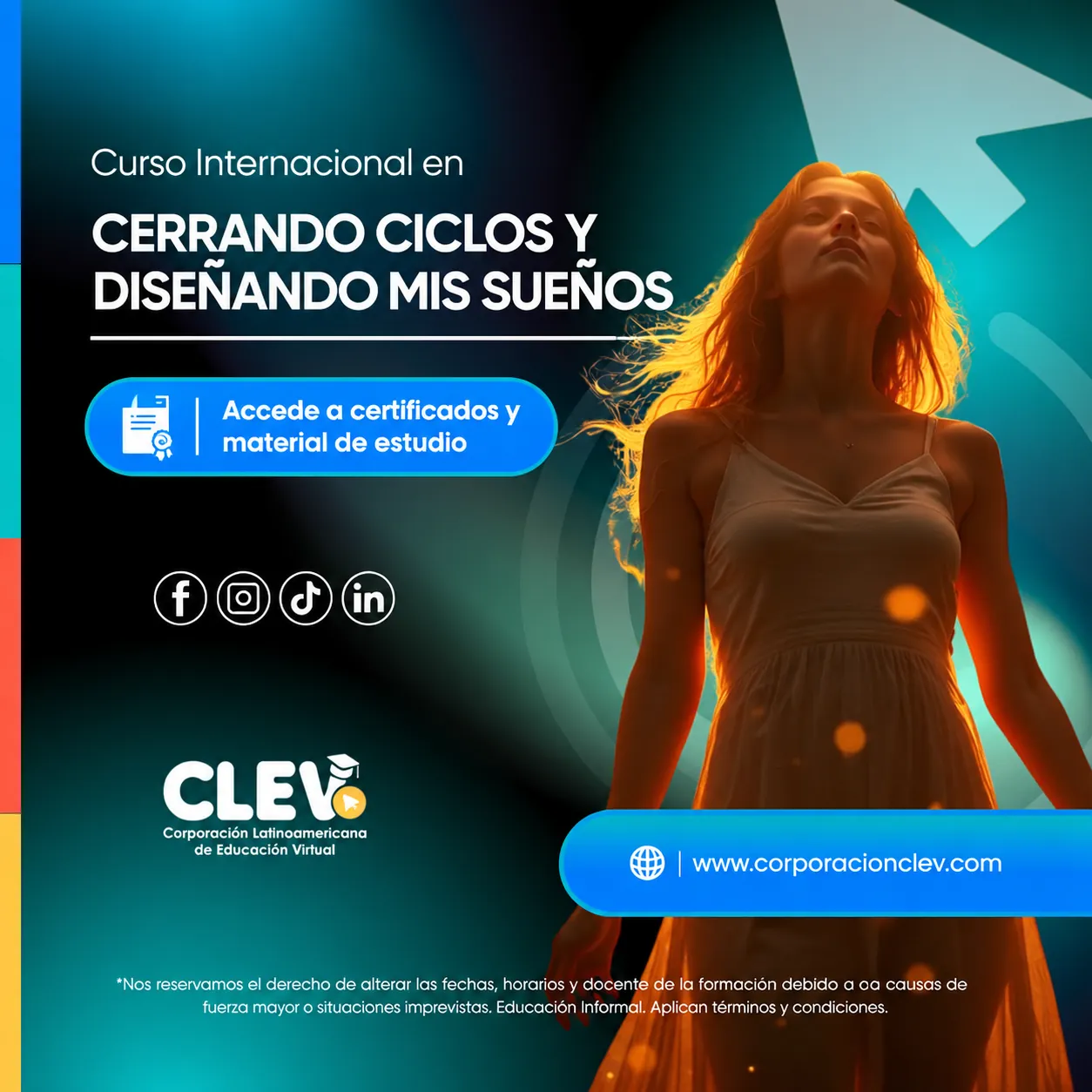 Diplomado en Cerrando Ciclos y Diseñando mis Sueños 